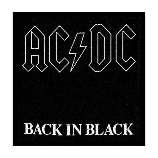 ACDC STANDARD PATCH: BACK IN BLACK