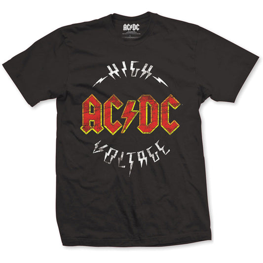 AC/DC UNISEX T-SHIRT: HIGH VOLTAGE