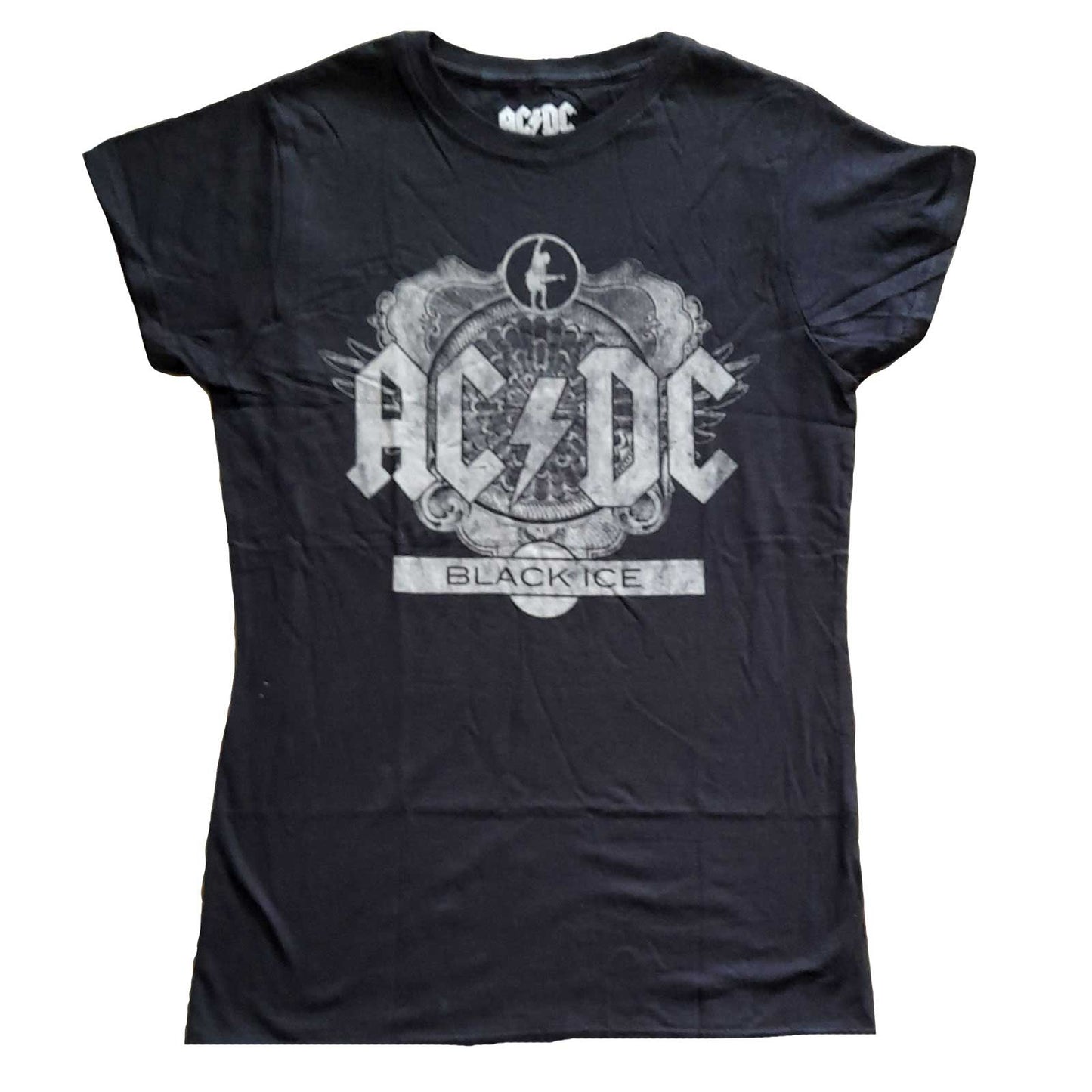 AC/DC LADIES T-SHIRT: BLACK ICE