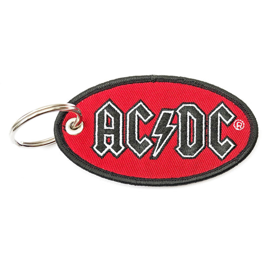 ACDC KEYCHAIN: OVAL LOGO