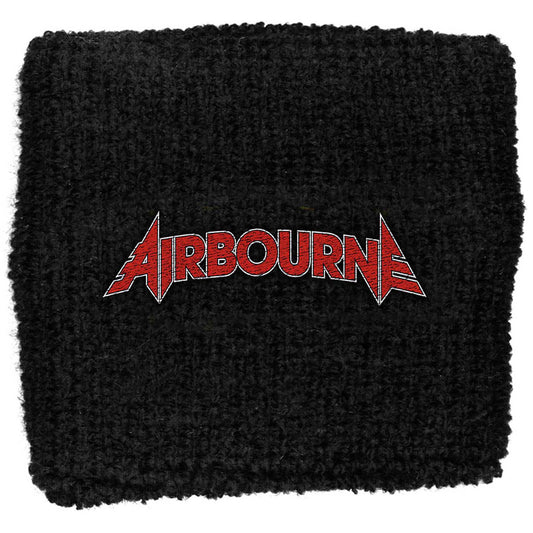 Airbourne Embroidered Wristband: Logo