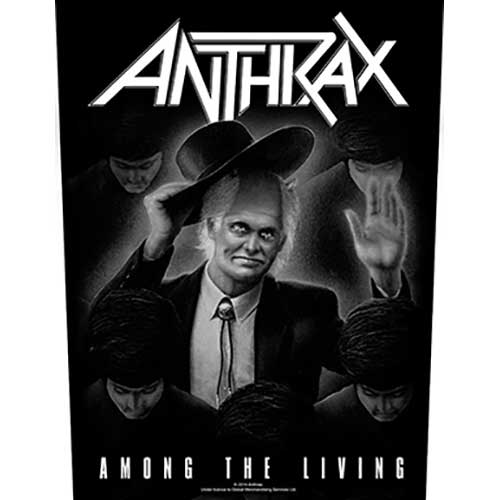 ANTHRAX BACK PATCH: AMONG THE LIVING