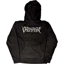 BULLET FOR MY VALENTINE UNISEX PULLOVER HOODIE: LOGO & RAVEN