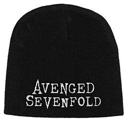 AVENGED SEVENFOLD UNISEX BEANIE HAT: LOGO