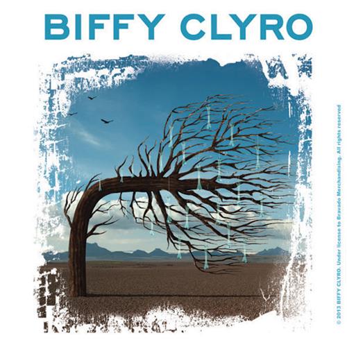 ﻿ BIFFY CLYRO SINGLE CORK COASTER: OPPOSITES