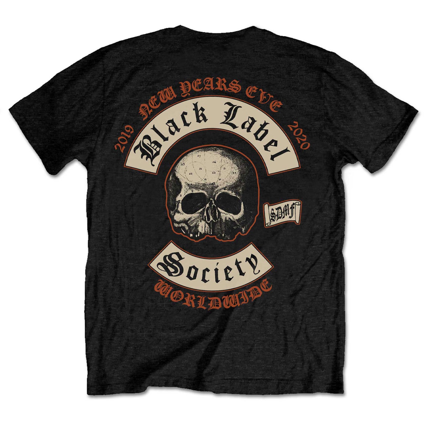 BLACK LABEL SOCIETY UNISEX T-SHIRT: NEW YEARS EVE