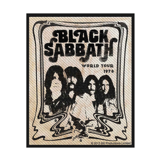BLACK SABBATH STANDARD PATCH: BAND