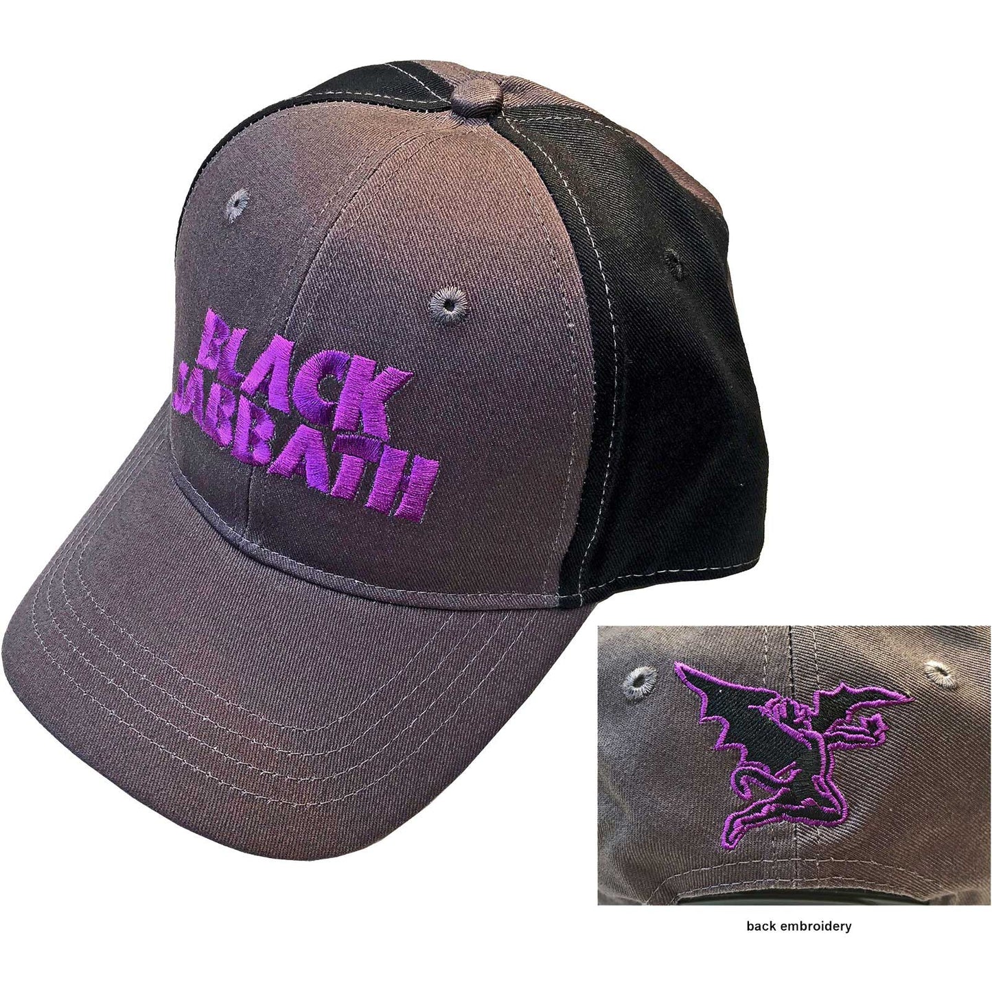 BLACK SABBATH UNISEX BASEBALL CAP: WAVY LOGO