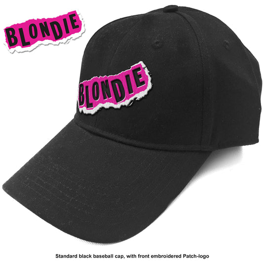 BLONDIE UNISEX BASEBALL CAP: PUNK LOGO