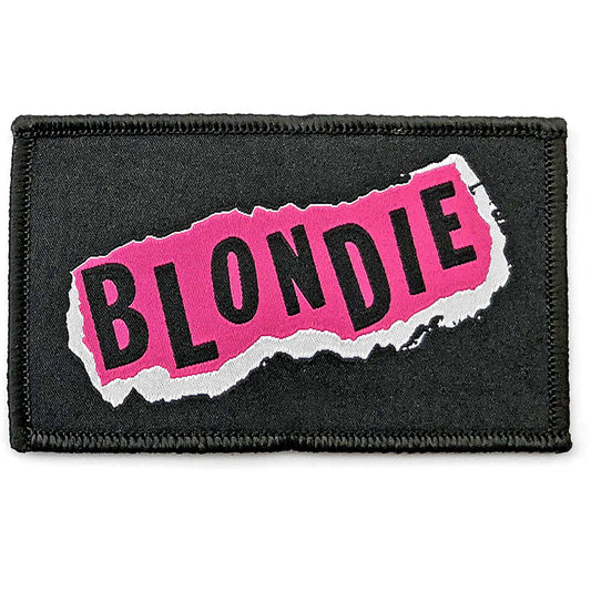 BLONDIE STANDARD PATCH: PUNK LOGO