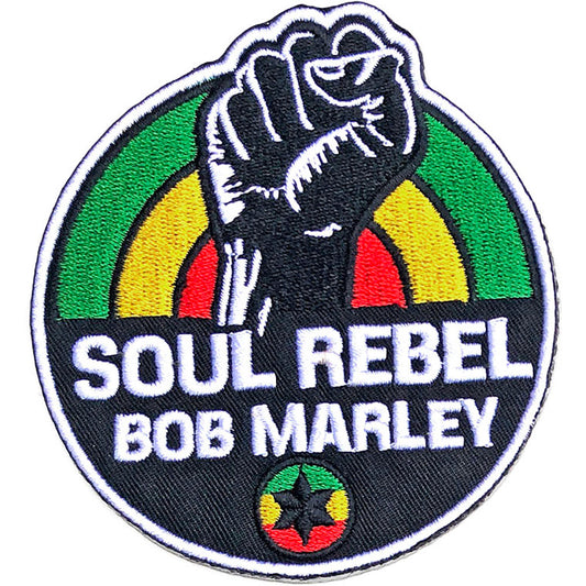 BOB MARLEY STANDARD PATCH: SOUL REBEL