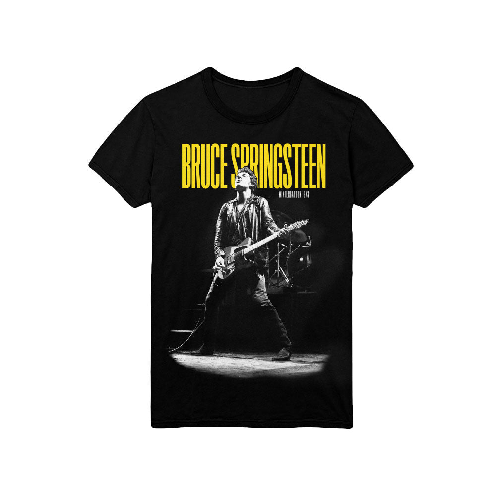 BRUCE SPRINGSTEEN UNISEX T-SHIRT: WINTERLAND BALLROOM GUITAR
