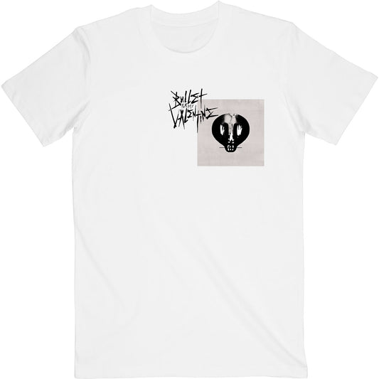 BULLET FOR MY VALENTINE UNISEX T-SHIRT: ALBUM CROPPED & LOGO