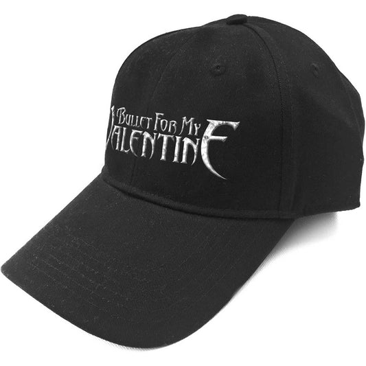 BULLET FOR MY VALENTINE UNISEX BASEBALL CAP: LOGO SILVER