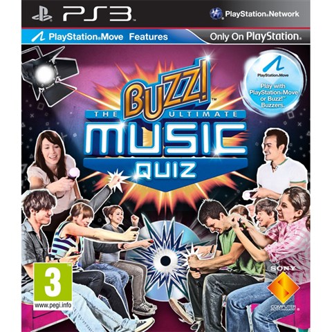 Buzz! Ultimate Music Quiz W/Out Buzzers