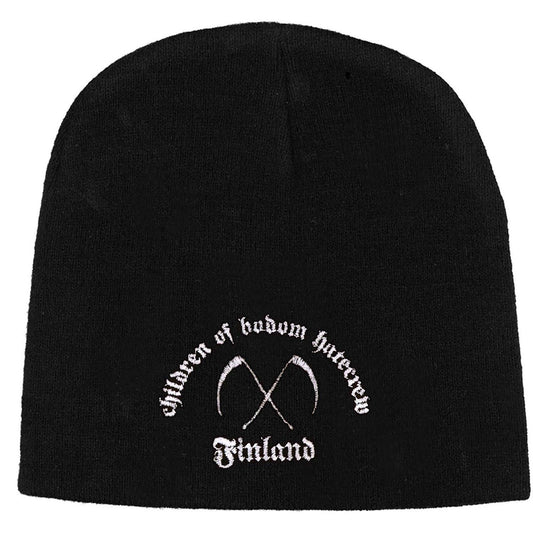 CHILDREN OF BODOM UNISEX BEANIE HAT: HATECREW/FINLAND