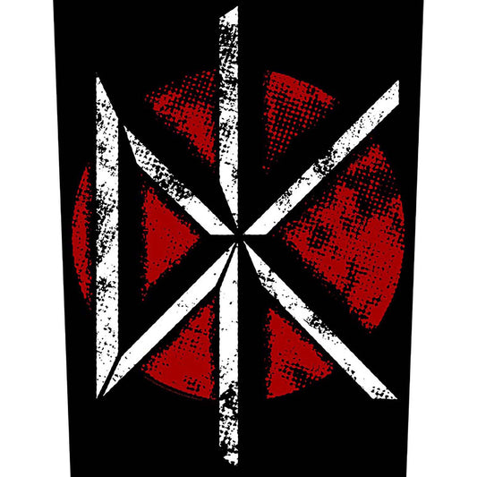 DEAD KENNEDYS BACK PATCH: VINTAGE DK LOGO