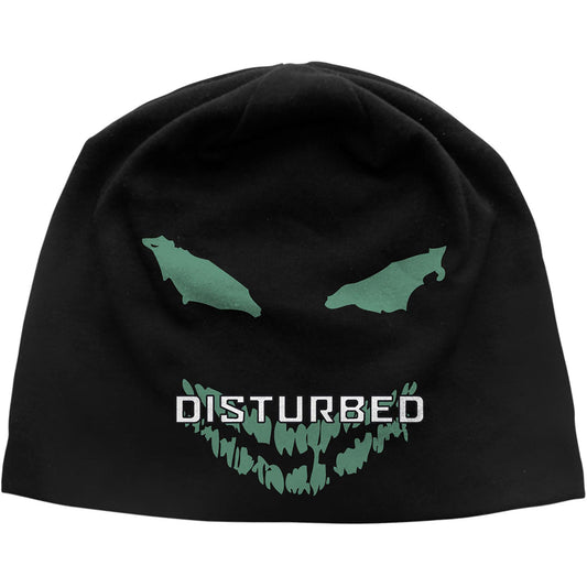 DISTURBED UNISEX BEANIE HAT: FACE