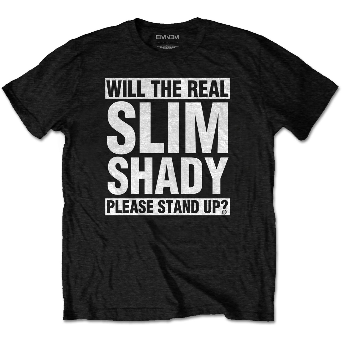 EMINEM UNISEX T-SHIRT: THE REAL SLIM SHADY