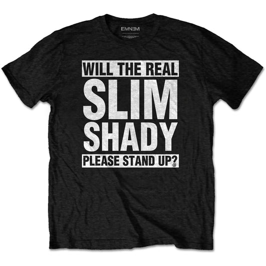 EMINEM UNISEX T-SHIRT: THE REAL SLIM SHADY