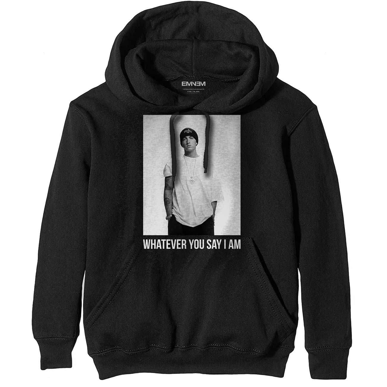 EMINEM UNISEX PULLOVER HOODIE: WHATEVER