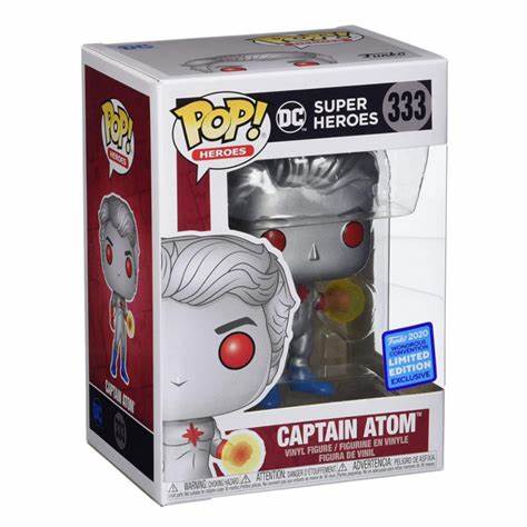 Captain Atom DC Super Heroes Funko Pop