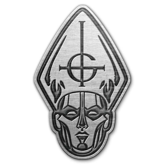 GHOST PIN BADGE: PAPA HEAD