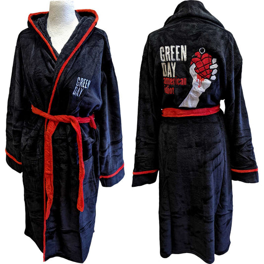 GREEN DAY UNISEX BATHROBE: AMERICAN IDIOT