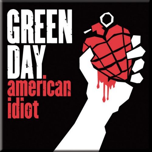 GREEN DAY FRIDGE MAGNET: AMERICAN IDIOT