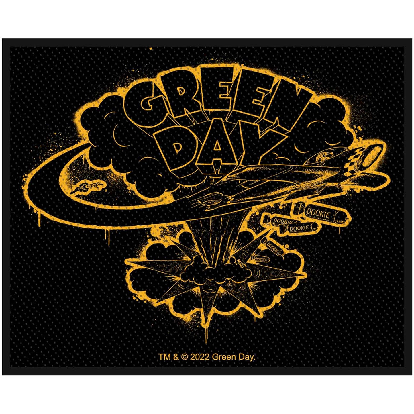 GREEN DAY STANDARD PATCH: DOOKIE