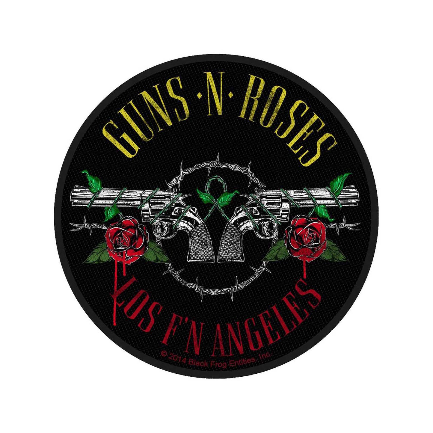 GUNS N' ROSES STANDARD PATCH: LOS F'N ANGELES