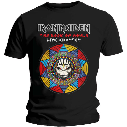 IRON MAIDEN UNISEX T-SHIRT: BOOK OF SOULS LIVE CHAPTER