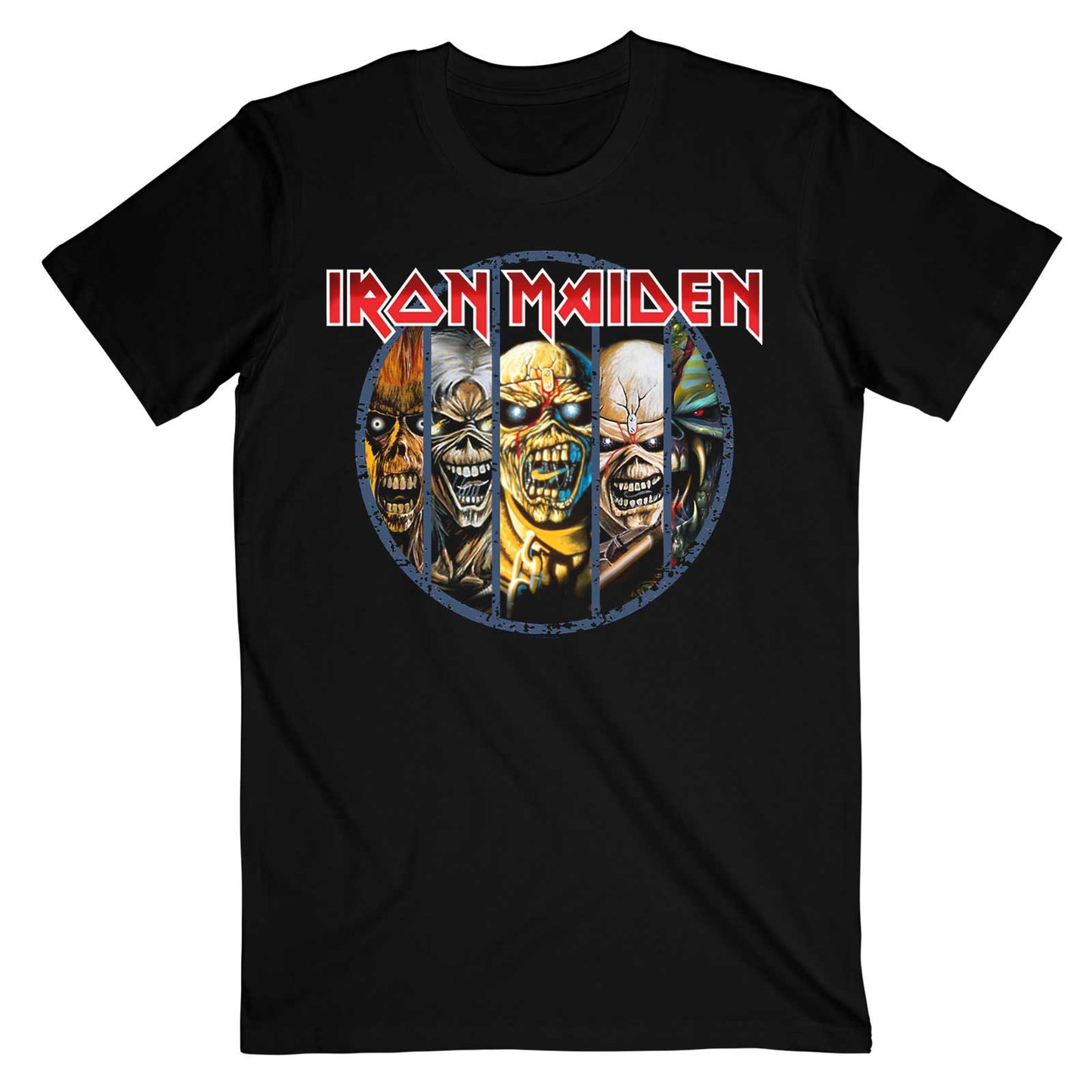 IRON MAIDEN UNISEX T-SHIRT: EDDIE EVOLUTION