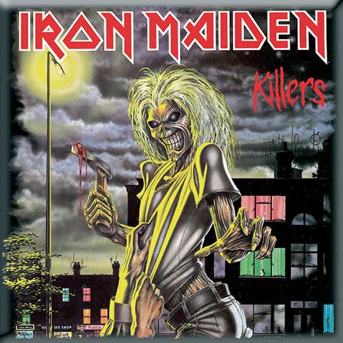 IRON MAIDEN FRIDGE MAGNET: KILLERS