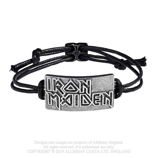 IRON MAIDEN WRIST STRAP: LOGO