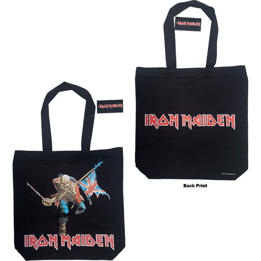 IRON MAIDEN COTTON TOTE BAG: TROOPER