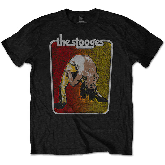 IGGY & THE STOOGES UNISEX T-SHIRT: IGGY BENT DOUBLE