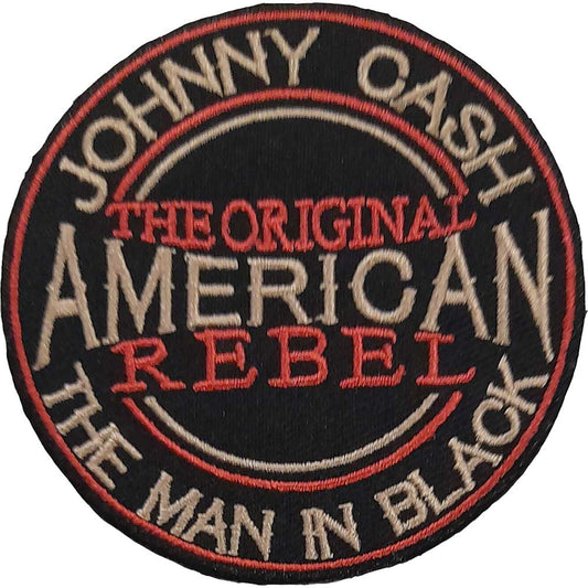 JOHNNY CASH STANDARD PATCH: AMERICAN REBEL
