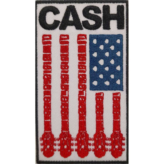 JOHNNY CASH STANDARD PATCH: FLAG