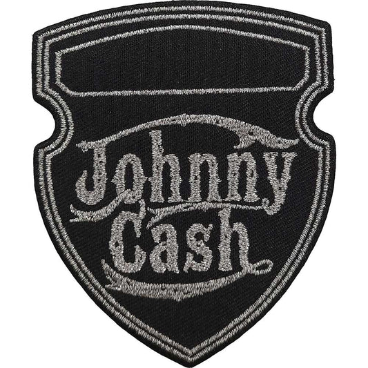 JOHNNY CASH STANDARD PATCH: METALLIC SHIELD