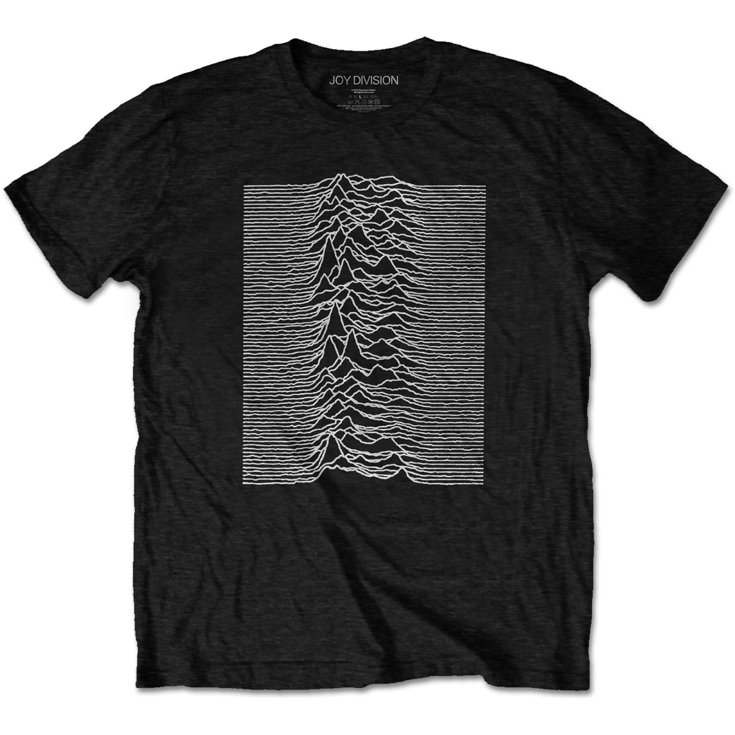 JOY DIVISION UNISEX T-SHIRT: UNKNOWN PLEASURES