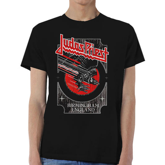 Judas Priest Silver And Red Vengeance Unisex T-Shirt