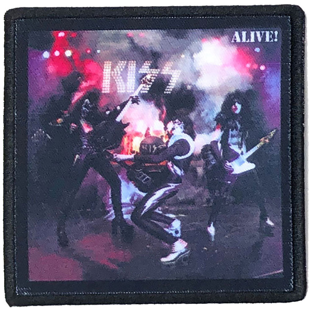 KISS STANDARD PATCH: ALIVE! (ALBUM COVER)