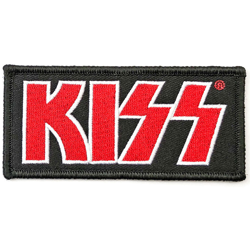 KISS STANDARD PATCH: RED LOGO