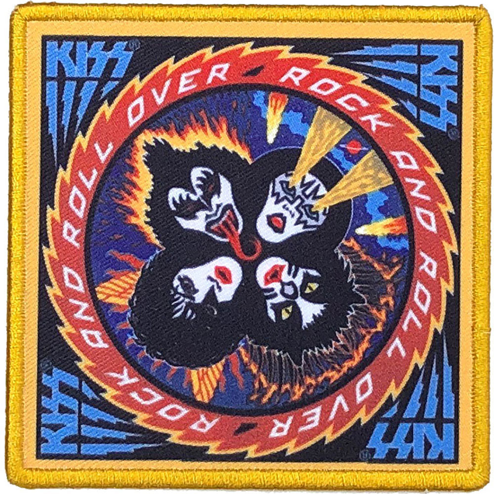 KISS STANDARD PATCH: ROCK AND ROLL OVER