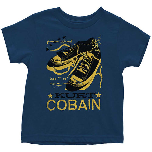 KURT COBAIN KIDS TODDLER T-SHIRT: LACES