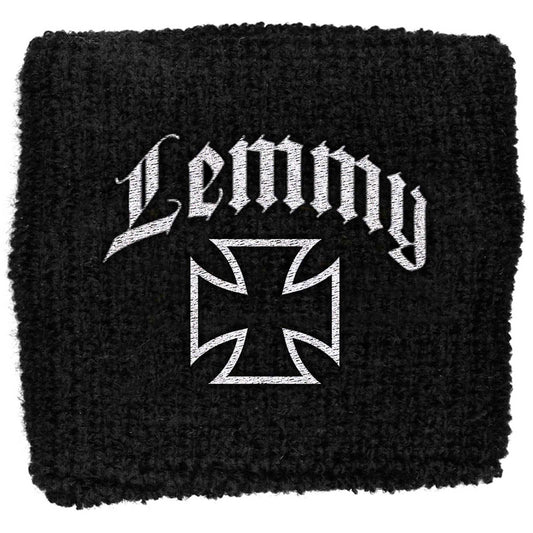 Lemmy Embroidered Wristband: Iron Cross