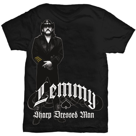 LEMMY UNISEX T-SHIRT: SHARP DRESSED MAN