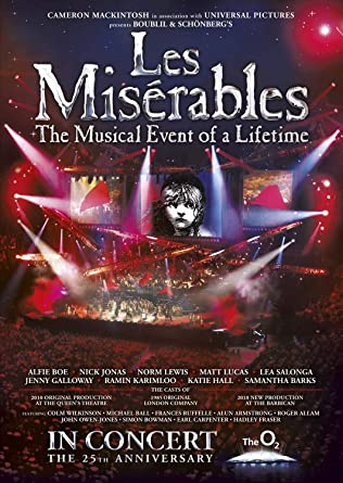 Les Miserables - The 25th Anniversary in Concert at the O2 DVD
