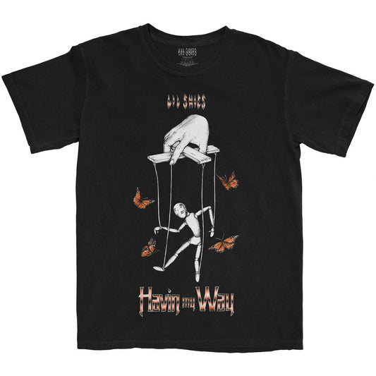 LIL SKIES UNISEX T-SHIRT: BUTTERFLY PUPPET